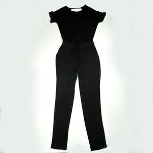 HEATHER Black Jumpsuit  